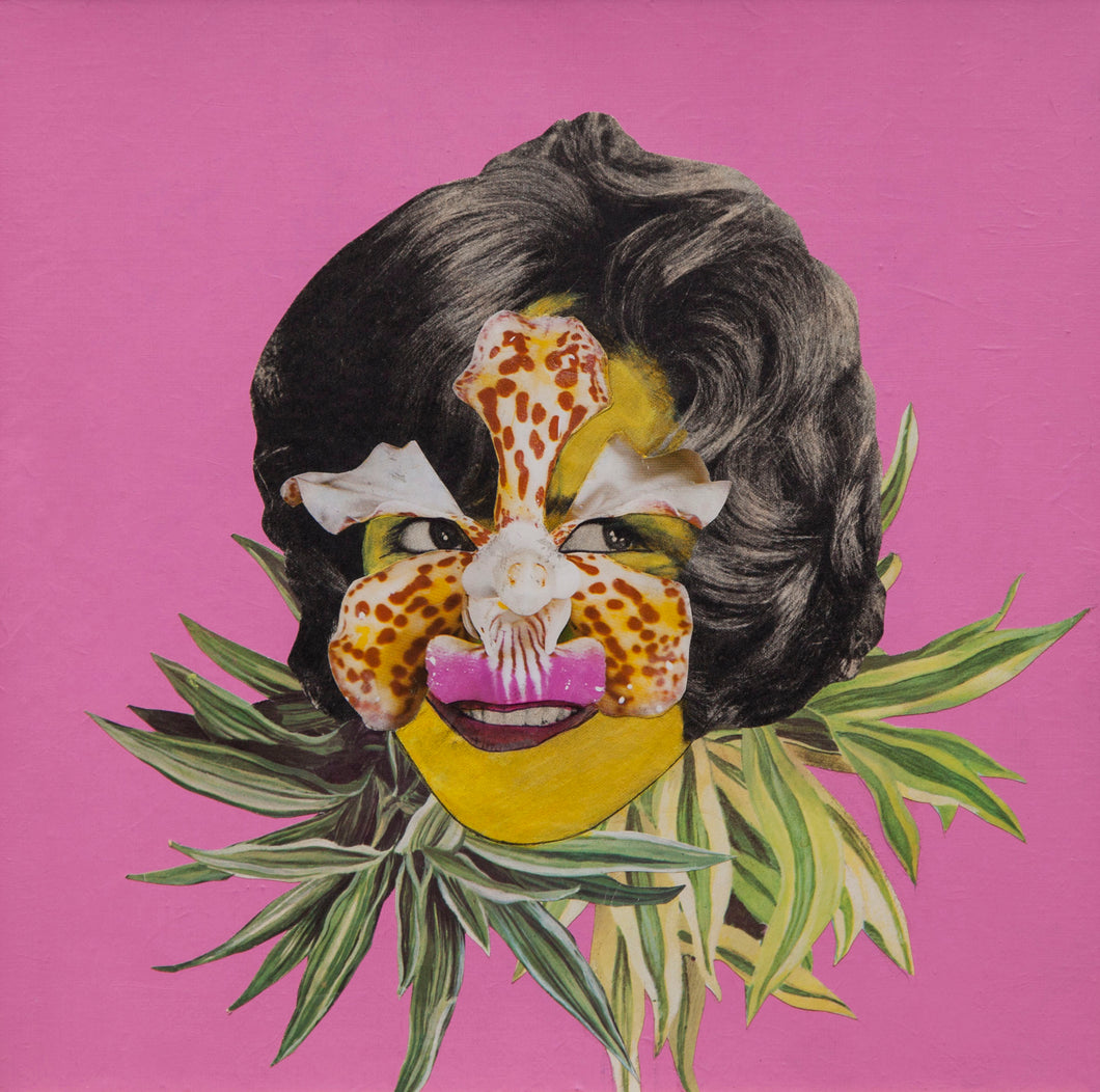 Mujer orquídea